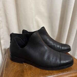 Timberland Moto Low Chelsea Boots Womens 9.5 M‎ Black Ankle Leather Outdoor